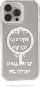 Oriental case iPhone 13 mini transparent MagSafe case Good Sex White (17.17.2) pr_0061577  in the online store Oriental Case in Kyiv from the Ukrainian brand Orientalcase ✅