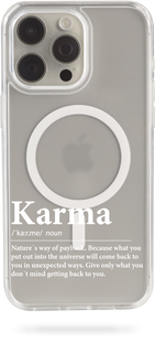 Oriental case iPhone 16 Pro Max transparent MagSafe case Karma White (12.4) pr_0071842  in the online store Oriental Case in Kyiv from the Ukrainian brand Orientalcase ✅
