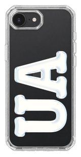 Чохол Oriental case iPhone 16e / 17e прозорий пластиковий EVO Opalinska Vertical White (19.54) pr_0075047_16e17e купити в інтернет-магазині Oriental Case в Києві від українського бренду Orientalcase ✅