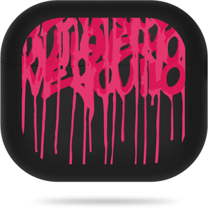 Чохол Oriental case чорний матовий силіконовий для AirPods 3 Graffiti Spring Pink (3.6) pr_0065775  купити в інтернет-магазині Oriental Case в Києві від українського бренду Orientalcase ✅