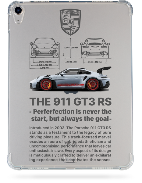 Чохол накладка Oriental case iPad 10.2/9/8/7 (2021/2020/2019) прозорий протиударний Porsche 911 GT3 (33.1) pr_0066058  купити в інтернет-магазині Oriental Case в Києві від українського бренду Orientalcase ✅