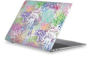 Чохол Oriental case прозорий Macbook Air 13.3 2018-2020 M1 Graffiti Color (3.3) pr_0064065  купити в інтернет-магазині Oriental Case в Києві від українського бренду Orientalcase ✅