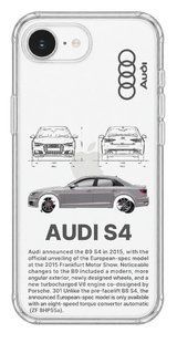 Чохол Oriental case iPhone 16e / 17e прозорий силіконовий протиударний Audi S4 (33.4) pr_0074757_16e17e купити в інтернет-магазині Oriental Case в Києві від українського бренду Orientalcase ✅
