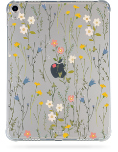 Oriental case iPad Air 13 (2024) transparent shockproof case Flowers Dreamy (1.13) pr_0066418  in the online store Oriental Case in Kyiv from the Ukrainian brand Orientalcase ✅