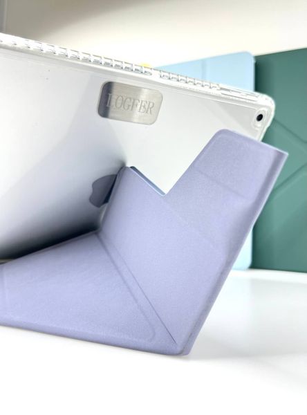 Чохол Logfer Origami iPad Air 5/4 10.9 (2022/2020) Lavender Grey pr_0067132  купити в інтернет-магазині Oriental Case в Києві від українського бренду Orientalcase ✅