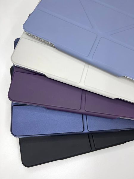 Чохол Logfer Origami iPad Air 5/4 10.9 (2022/2020) Lavender Grey pr_0067132  купити в інтернет-магазині Oriental Case в Києві від українського бренду Orientalcase ✅