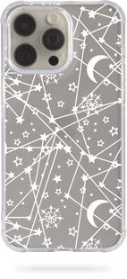 Чохол Oriental case iPhone 15 прозорий силіконовий протиударний Universe White (6.16) pr_0045384  купити в інтернет-магазині Oriental Case в Києві від українського бренду Orientalcase ✅