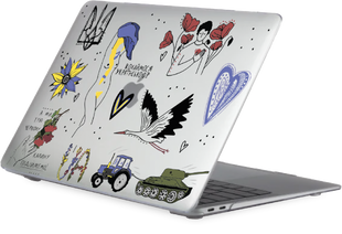 Чохол Oriental case прозорий MacBook Air 13 (2010-2017) UA Kohaymosia (19.69) pr_0065151  купити в інтернет-магазині Oriental Case в Києві від українського бренду Orientalcase ✅