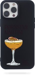 Case Oriental case iPhone 12 mini black silicone case COCKTAILS MARTINI (10.22) pr_0076385  in the online store Oriental Case in Kyiv from the Ukrainian brand Orientalcase ✅