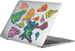 Oriental case transparent MacBook Air 13 (2010-2017) Feldmann mac NEW (21.18) pr_0065160  in the online store Oriental Case in Kyiv from the Ukrainian brand Orientalcase ✅