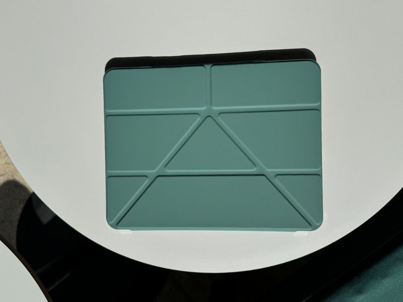 Чохол Logfer Origami iPad Pro 13 (2024) Pine Green Flowers Small (1.1) pr_0076398  купити в інтернет-магазині Oriental Case в Києві від українського бренду Orientalcase ✅