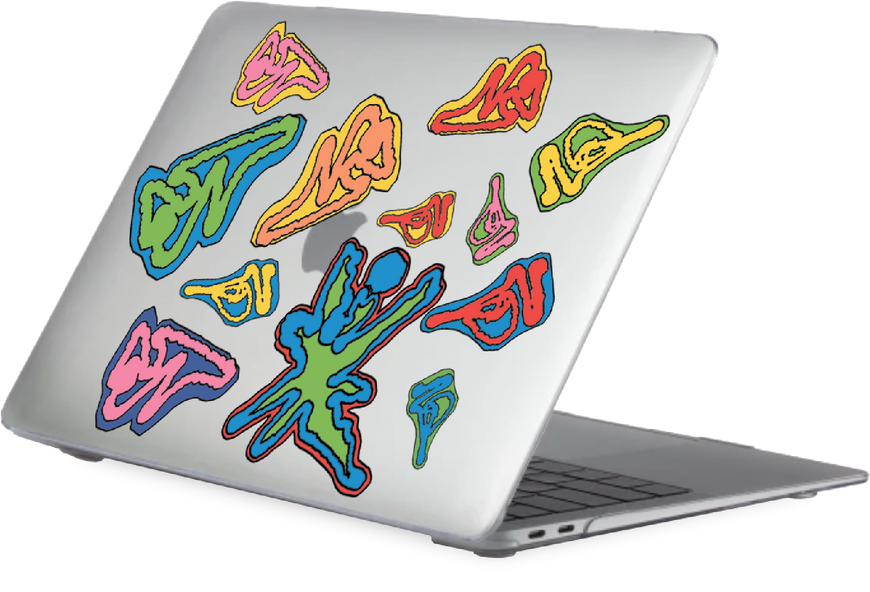 Oriental case transparent MacBook Air 13 (2010-2017) Feldmann mac NEW (21.18) pr_0065160  in the online store Oriental Case in Kyiv from the Ukrainian brand Orientalcase ✅