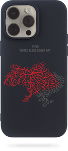 Oriental case iPhone 15 Plus black silicone case Агенти Kрові Map (25.3) pr_0044869  in the online store Oriental Case in Kyiv from the Ukrainian brand Orientalcase ✅