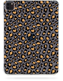 Oriental case iPad Pro 13 (2024) transparent case (with Pencil holder) Animals Leo Brown (9.4) pr_0066921  in the online store Oriental Case in Kyiv from the Ukrainian brand Orientalcase ✅