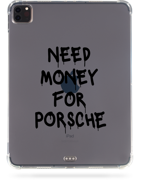 Чохол накладка Oriental case iPad Pro 13 (2024) прозорий протиударний Need Money For PORSCHE Black (31.8) pr_0066871  купити в інтернет-магазині Oriental Case в Києві від українського бренду Orientalcase ✅