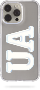 Чохол Oriental case iPhone 13 прозорий силіконовий протиударний Opalinska Vertical White (19.54) pr_0055797  купити в інтернет-магазині Oriental Case в Києві від українського бренду Orientalcase ✅
