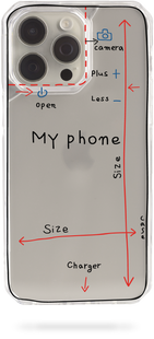 Чохол Oriental case iPhone 13 Pro Max прозорий пластиковий EVO My Phone Black (13.25) pr_0052550  купити в інтернет-магазині Oriental Case в Києві від українського бренду Orientalcase ✅
