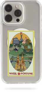 Oriental case iPhone 13 mini transparent MagSafe case Taro Collection Wheel Of Fortune (21.6) pr_0061766  in the online store Oriental Case in Kyiv from the Ukrainian brand Orientalcase ✅