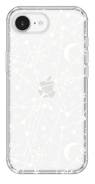 Чохол Oriental case iPhone 16e / 17e прозорий силіконовий протиударний Universe White (6.16) pr_0074662_16e17e купити в інтернет-магазині Oriental Case в Києві від українського бренду Orientalcase ✅
