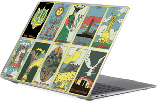 Oriental case transparent MacBook Pro 16 M1 | M2 | M3 (2021-2024) Taro cards Macbook (21.0) pr_0078221  in the online store Oriental Case in Kyiv from the Ukrainian brand Orientalcase ✅