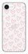Oriental case iPhone 16e / 17e transparent silicone case Heart Spring Pink (18.14) pr_0074226_16e17e фото 2 in the online store Oriental Case in Kyiv from the Ukrainian brand Orientalcase ✅