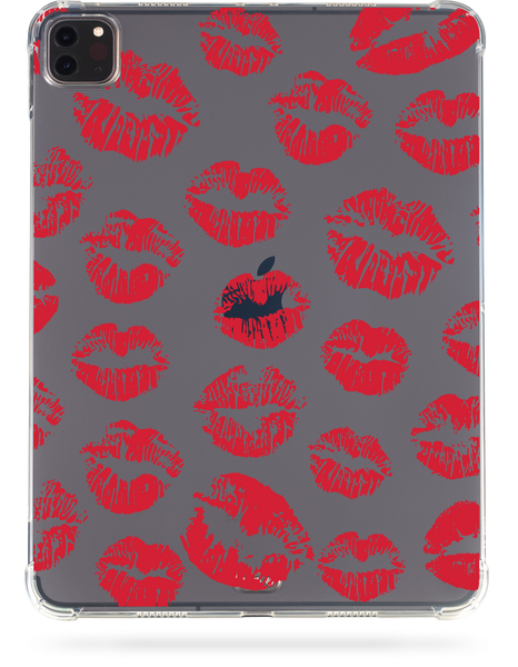 Чохол накладка Oriental case iPad Pro 13 (2024) прозорий протиударний Love Red Lips (17.11) pr_0066874  купити в інтернет-магазині Oriental Case в Києві від українського бренду Orientalcase ✅