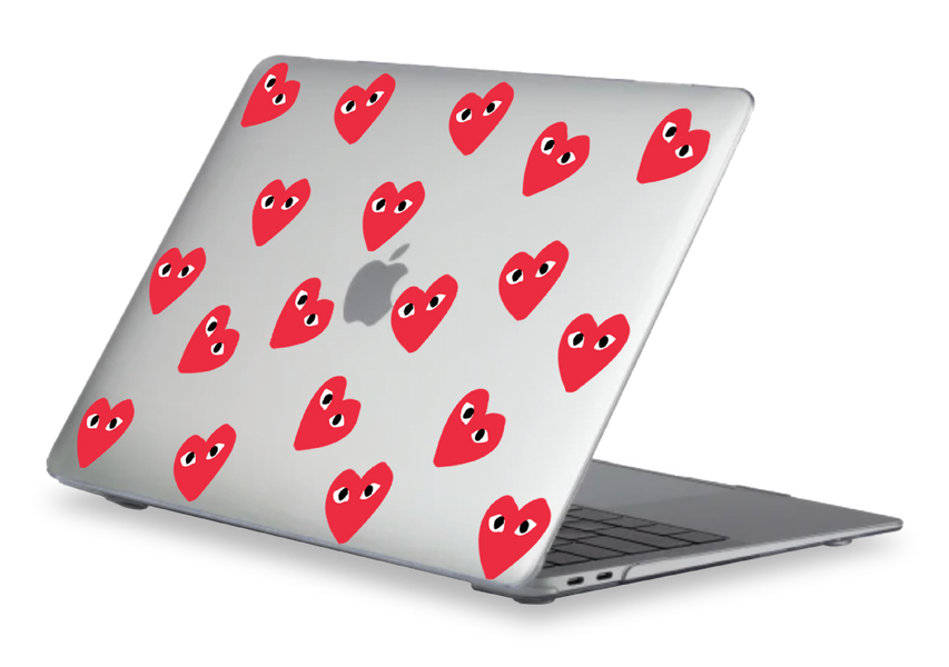 Чохол Oriental case прозорий MacBook Pro 15 (2012-2015) Hearts Play (6.10) pr_0065365  купити в інтернет-магазині Oriental Case в Києві від українського бренду Orientalcase ✅