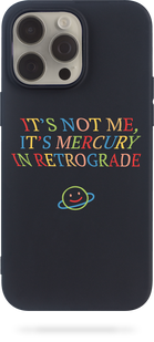 Чохол Oriental case iPhone 13 mini чорний силіконовий Mercury Retrograde COLOR (10.20) pr_0062175  купити в інтернет-магазині Oriental Case в Києві від українського бренду Orientalcase ✅