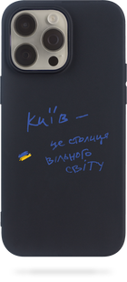 Oriental case iPhone 15 black silicone case Oktyabrinskaya Kyiv (19.30) pr_0046562  in the online store Oriental Case in Kyiv from the Ukrainian brand Orientalcase ✅