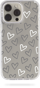 Чохол Oriental case iPhone 13 pro прозорий пластиковий ROCK Heart Spring Gray (18.14.2) pr_0054739  купити в інтернет-магазині Oriental Case в Києві від українського бренду Orientalcase ✅