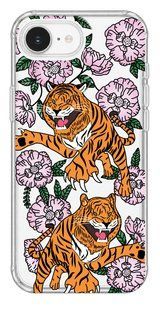 Чохол Oriental case iPhone 16e / 17e прозорий силіконовий протиударний Animals Tigers With Flowers (8.4) pr_0074664_16e17e купити в інтернет-магазині Oriental Case в Києві від українського бренду Orientalcase ✅