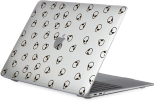 Чохол Oriental case прозорий MacBook Pro 13 M1 | M2 (2016-2022) Aliens Black (6.19) pr_0064891  купити в інтернет-магазині Oriental Case в Києві від українського бренду Orientalcase ✅