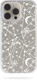 Oriental case iPhone 13 mini transparent plastic ROCK case Universe White (6.16) pr_0062003  in the online store Oriental Case in Kyiv from the Ukrainian brand Orientalcase ✅