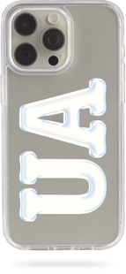 Чохол Oriental case iPhone 16 Pro прозорий пластиковий ROCK Opalinska Vertical White (19.54) pr_0073915  купити в інтернет-магазині Oriental Case в Києві від українського бренду Orientalcase ✅