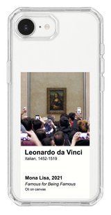 Oriental case iPhone 16e / 17e transparent plastic EVO case Mona Lisa (13.24) pr_0074965_16e17e in the online store Oriental Case in Kyiv from the Ukrainian brand Orientalcase ✅