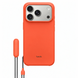 Oriental Case Beat Case Soft Touch MagSafe Stand case for iPhone 17 Pro / 18 Pro &mdash; Orange OC-STST-17P18P-OR фото 1 in the online store Oriental Case in Kyiv from the Ukrainian brand Orientalcase ✅