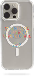Oriental case iPhone 13 transparent MagSafe case Mercury Retrograde COLOR (10.20) pr_0056188  in the online store Oriental Case in Kyiv from the Ukrainian brand Orientalcase ✅
