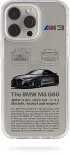 Oriental case iPhone 13 mini transparent plastic ROCK case BMW M3 (33.2) pr_0062101  in the online store Oriental Case in Kyiv from the Ukrainian brand Orientalcase ✅