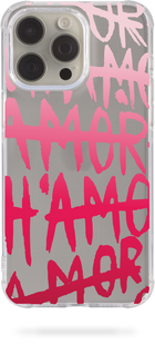Чохол Oriental case iPhone 14 pro max прозорий силіконовий протиударний Amor Pink (11.34) pr_0047068  купити в інтернет-магазині Oriental Case в Києві від українського бренду Orientalcase ✅