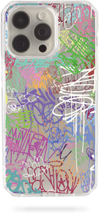 Oriental case iPhone 11 transparent plastic EVO case Graffiti Color (3.3) pr_0068153  in the online store Oriental Case in Kyiv from the Ukrainian brand Orientalcase ✅