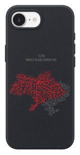 Чохол Oriental case iPhone 16e / 17e чорний силіконовий Агенти Kрові Map (25.3) pr_0075867_16e17e купити в інтернет-магазині Oriental Case в Києві від українського бренду Orientalcase ✅