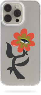 Oriental case iPhone 13 mini transparent silicone case Hutsul Flower (19.71) pr_0061190  in the online store Oriental Case in Kyiv from the Ukrainian brand Orientalcase ✅