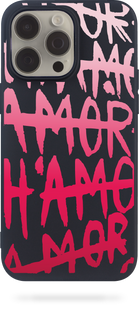 Чохол Oriental case iPhone 11 pro max чорний силіконовий Amor Pink (11.34) pr_0067850  купити в інтернет-магазині Oriental Case в Києві від українського бренду Orientalcase ✅