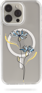 Oriental case iPhone 12 mini transparent MagSafe case Voloshka Ukraine Black (19.40) pr_0057801  in the online store Oriental Case in Kyiv from the Ukrainian brand Orientalcase ✅