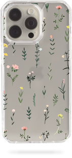 Oriental case iPhone 14 pro max transparent plastic EVO case Flowers Small (1.1) pr_0047322  in the online store Oriental Case in Kyiv from the Ukrainian brand Orientalcase ✅