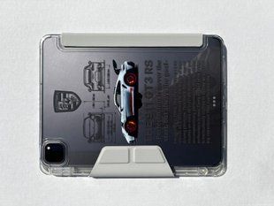 Чохол Logfer Origami iPad Air 5/4 10.9 (2022/2020) Grey Porsche 911 GT3 (33.1) pr_0076468  купити в інтернет-магазині Oriental Case в Києві від українського бренду Orientalcase ✅