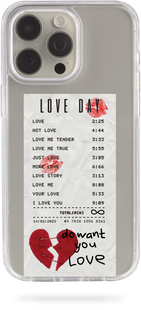 Oriental case iPhone 13 mini transparent plastic ROCK case Love Day (17.5) pr_0061892  in the online store Oriental Case in Kyiv from the Ukrainian brand Orientalcase ✅