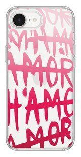 Oriental case iPhone 16e / 17e transparent silicone case Amor Pink (11.34) pr_0074316_16e17e in the online store Oriental Case in Kyiv from the Ukrainian brand Orientalcase ✅
