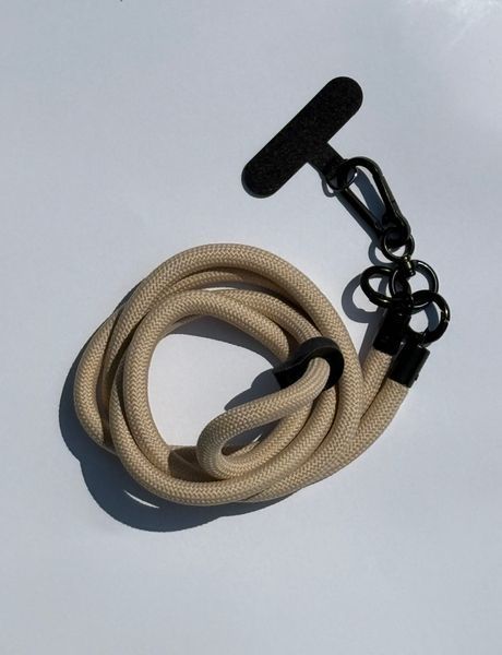 Універсальний ремінець Cross-body Strap (8mm) Beige pr_0080992 купити в інтернет-магазині Oriental Case в Києві від українського бренду Orientalcase ✅