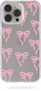 Case Oriental case iPhone 15 pro transparent silicone shockproof Metelyky_Pattern_ Pink (6.23) pr_0079801  in the online store Oriental Case in Kyiv from the Ukrainian brand Orientalcase ✅